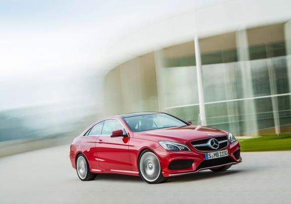 Restyling mercedes e coupe