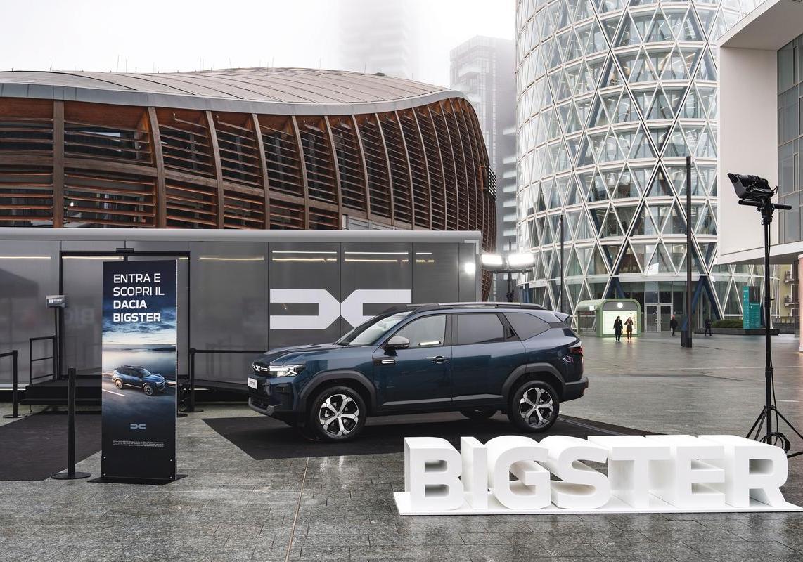 Dacia Bigster Tour Milano