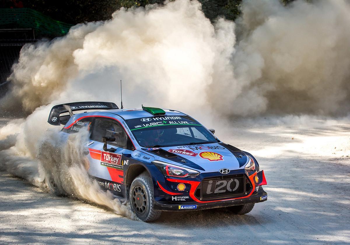 Hyundai i20 WRC Jump