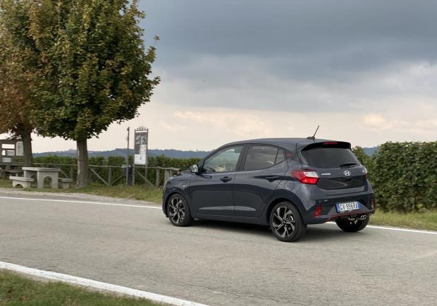 Hyundai i10 N Line 90cv prova su strada