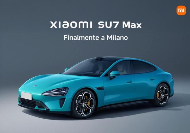 Xiaomi SU7 Max a Milano