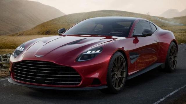 Aston Martin Vanquish anteriore