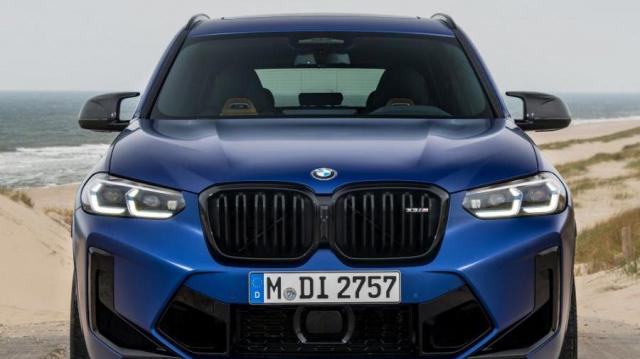 BMW X3 M blu