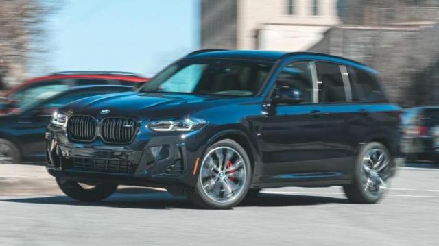 BMW X3 M profilo