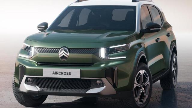 Citroen Nuova ë-C3 Aircross anteriore