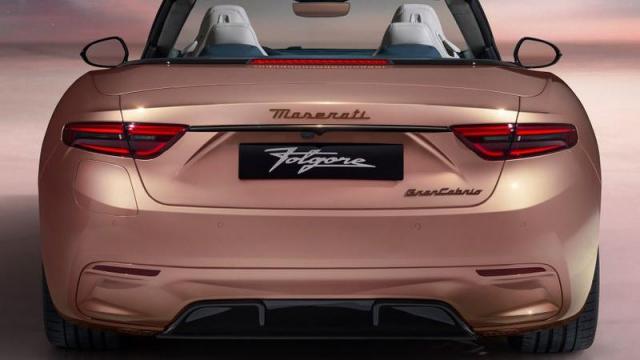 Maserati GranCabrio Folgore posteriore