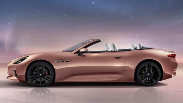 Maserati GranCabrio Folgore profilo