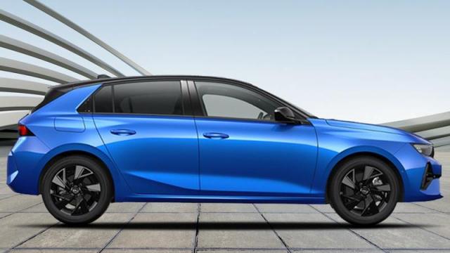 Opel Astra Electric profilo