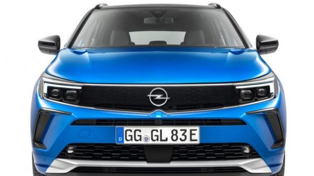 Opel Grandland X Hybrid frontale