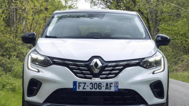 Renault Captur E-Tech Hybrid frontale