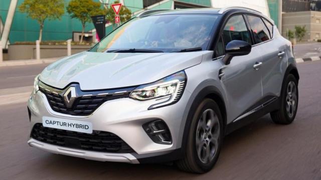 Renault Captur E-Tech Hybrid profilo