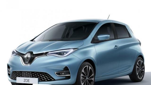 Renault ZOE azzurra